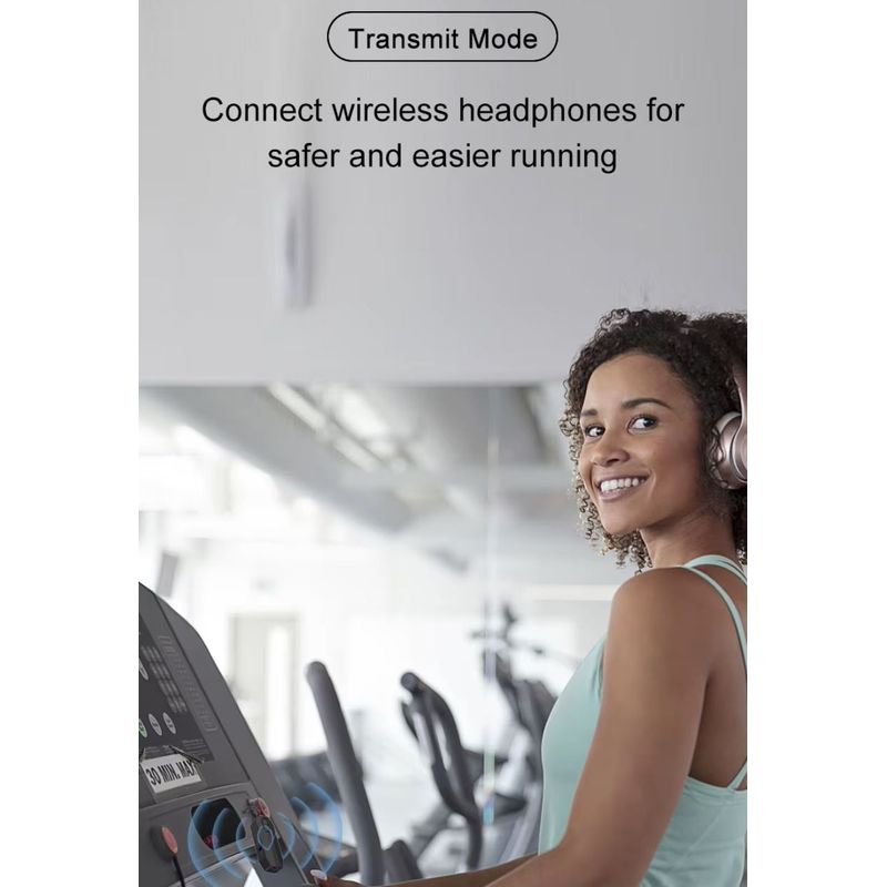 TV, Audio-Video si Foto - Accesorii TV si audio - Cabluri si adaptoare audio - Transmitator si Receptor Audio Techstar M126 cu Bluetooth 5.4, Wireless, Portabil, Compatibil TV, PC, Boxe, Casti, Aux - Infinity.ro