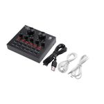 PC, gaming si accesorii - Componente PC - Componente - Placi de sunet - Placa de sunet V8 Webcast Techstar®, Interfata Audio USB, Negru - Infinity.ro