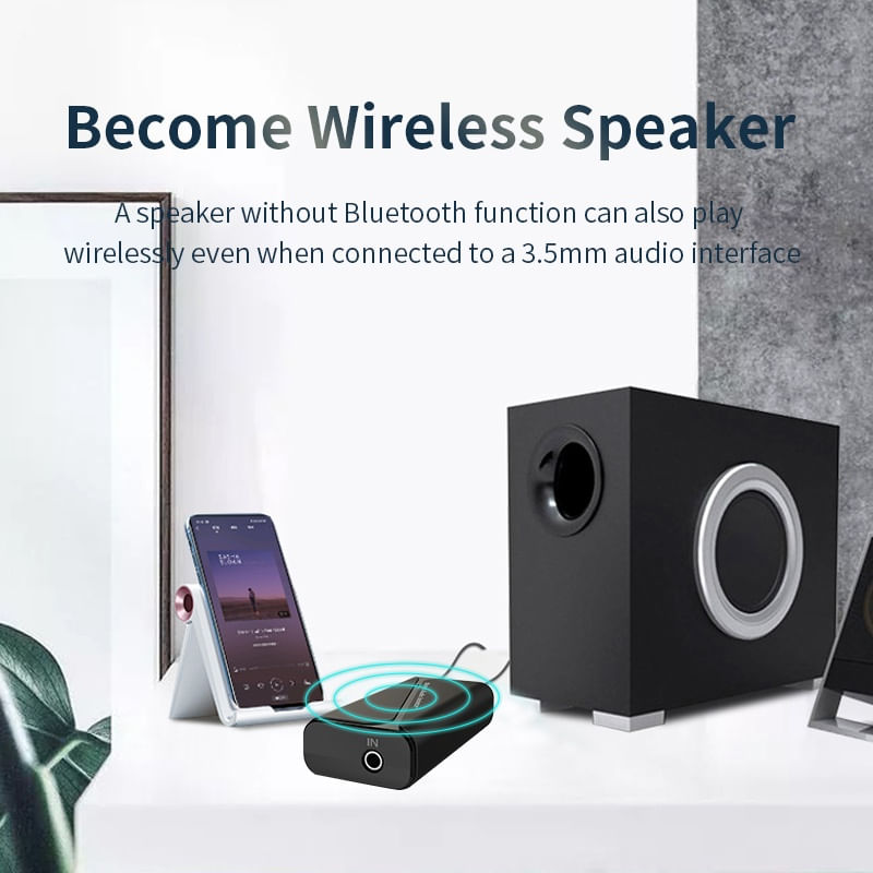 TV, Audio-Video si Foto - Accesorii TV si audio - Cabluri si adaptoare audio - Adaptor Audio Bluetooth 2 in 1 Techstar M29, Versiune 5.4, Izolator de Zgomot, Anti-interferenta, Sunet Clar - Infinity.ro