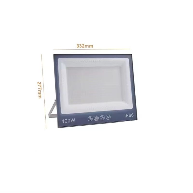 Casa si Gradina/Corpuri si surse de iluminat/Iluminat comercial si industrial/Proiectoare si lampi de lucru - Proiector cu LED-uri de 400W, 40000LM, pentru exterior sau interior, IP66, din sticla mata anti-orbire - Infinity.ro