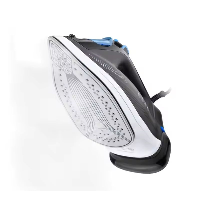 Electronice si Electrocasnice - Ingrijirea tesaturilor - Fiare de calcat - Fier de calcat cu fir si fara fir, se poate utiliza in ambele variante, 2200W, 24.4x14.2x16.2 cm, negru - Infinity.ro