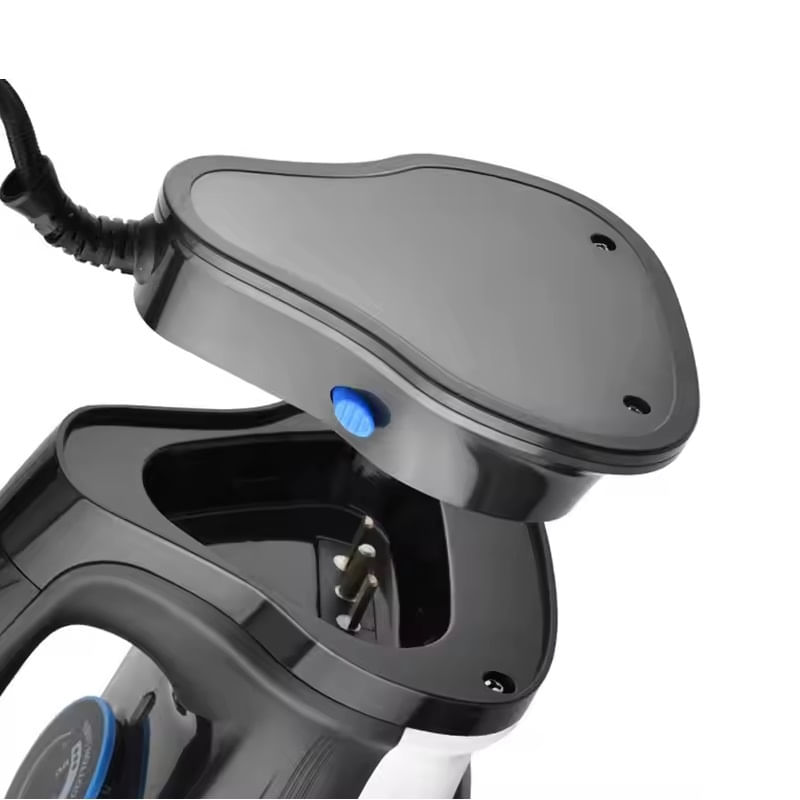 Electronice si Electrocasnice - Ingrijirea tesaturilor - Fiare de calcat - Fier de calcat cu fir si fara fir, se poate utiliza in ambele variante, 2200W, 24.4x14.2x16.2 cm, negru - Infinity.ro