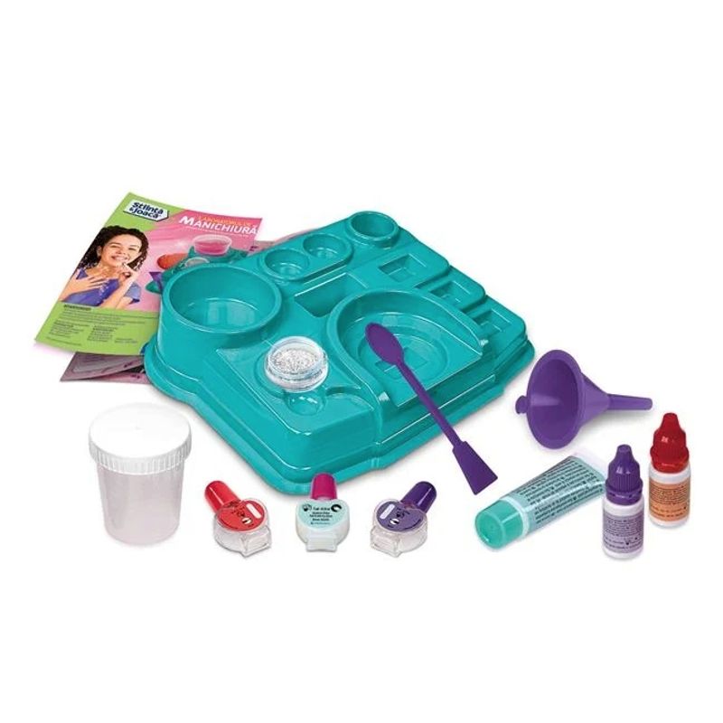 Jucarii, Copii si Bebe - Jucarii si jocuri - Jucarii de rol - Frumusete, bijuterii si accesorii fetite - Laboratorul De Manichiura Stiinta si Joaca - Infinity.ro