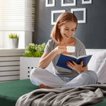 Casa si Gradina - Textile si covoare - Lenjerii de pat - Cearceafuri de pat - Cearsaf JERSEY de bumbac cu banda elastica, greutate 125 g/m2, 90 x 200 x 25 cm, verde - Infinity.ro