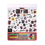 Jucarii, Copii si Bebe - Jucarii si jocuri - Jucarii & jocuri educative - Seturi pictura si desen - Set de Colorat Bloc Mare, Spiderman, 5 in1, cu Accesorii, 3ani+, 35x1.2x42 cm - Infinity.ro
