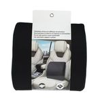 Casa si Gradina - Textile si covoare - Perne si pilote - Perne - Perna Lombara, pentru Masina, husa reglabila, spuma cu memorie, 34x34x12 cm, negru - Infinity.ro