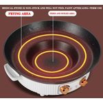 Casa si Gradina - Bucatarie si vesela - Vase pentru gatit - Tigai si seturi - Tigaie electrica 2 in 1, RAF R5416, 1600W, capacitate 2L, cu capac si suprafata prajire/fierbere, material antiaderent - Infinity.ro