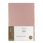 Casa si Gradina - Textile si covoare - Lenjerii de pat - Cearceafuri de pat - Cearsaf neted din satin de bumbac fara elastic, 160 x 210 cm, roz - Infinity.ro