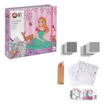 Carti si Birotica - Carti - Carti pentru copii - Carti de colorat - Set de Colorat cu Creioane Colorate, Printese, 20buc - Infinity.ro