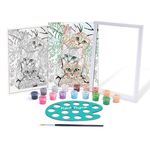 Jucarii, Copii si Bebe - Jucarii si jocuri - Jucarii & jocuri educative - Seturi pictura si desen - Kit Pictura si Rama cu Numere, Funny Kitties - Infinity.ro