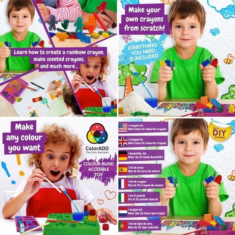 Jucarii, Copii si Bebe - Jucarii si jocuri - Jucarii & jocuri educative - Seturi pictura si desen - Set Creativ Atelier de Creioane Cerate - Infinity.ro