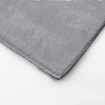 Casa si Gradina - Textile si covoare - Covoare - Covoare casa - Covoras decorativ catifelat, textura moale, strat interior antiderapant, 150x100 cm, gri - Infinity.ro