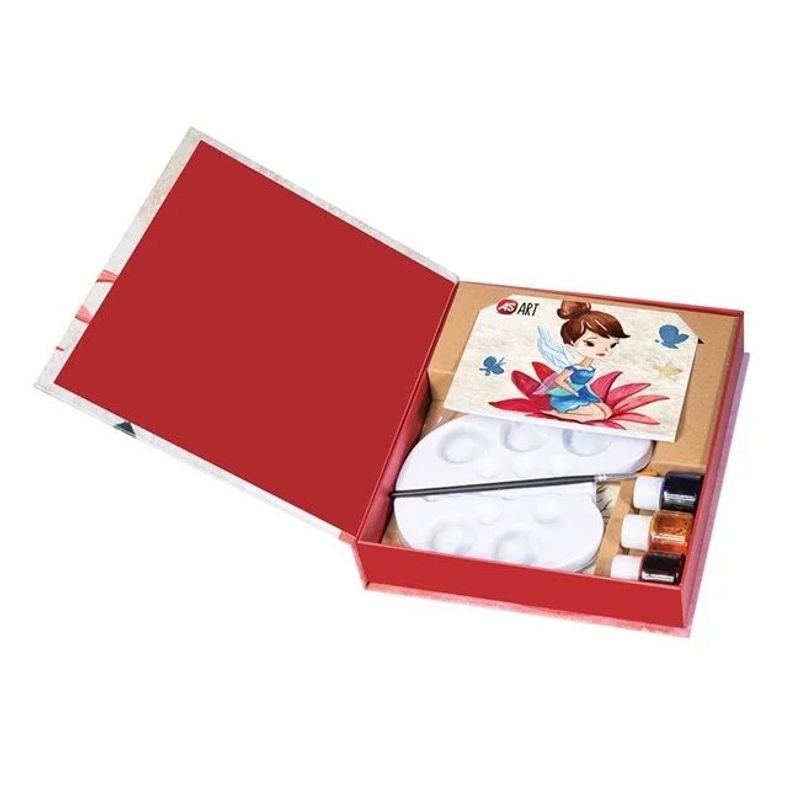 Jucarii, Copii si Bebe - Jucarii si jocuri - Jucarii & jocuri educative - Seturi pictura si desen - Set Pictura cu Acuarele, Zane, 11 piese - Infinity.ro