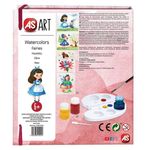 Jucarii, Copii si Bebe - Jucarii si jocuri - Jucarii & jocuri educative - Seturi pictura si desen - Set Pictura cu Acuarele, Zane, 11 piese - Infinity.ro