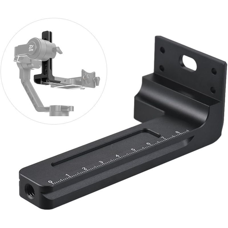 TV, Audio-Video si Foto - Aparate foto si accesorii - Accesorii foto si video - Alte accesorii foto & video - Placa de reglare a gravitatiei Crane 2 pentru 1DX si alte combinatii grele de camera si obiectiv, Zhiyun GAP01 - Infinity.ro