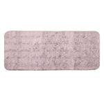 Casa si Gradina - Textile si covoare - Covoare - Covoare casa - Covoras decorativ catifelat pentru hol, blanita de iepure, antiderapant, 140x60 cm, roz - Infinity.ro