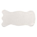 Casa si Gradina - Textile si covoare - Covoare - Covoare casa - Covoras decorativ in forma de animal, aspect blanita de iepure, antiderapant, 80x150 cm, crem - Infinity.ro