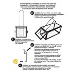 Market - Curatenie si intretinere casa - Produse menaj - Insecticide si capcane - Capacana Rozatoare Metalica Neagra 23x11x11cm - Infinity.ro