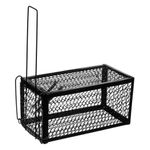 Market - Curatenie si intretinere casa - Produse menaj - Insecticide si capcane - Capacana Rozatoare Metalica Neagra 23x11x11cm - Infinity.ro