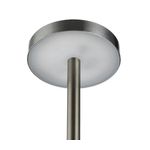 Casa si Gradina - Corpuri si surse de iluminat - Veioze si lampi - Veioze - Veioza Metalica cu USB si Functie Touch, 3 Nivele de Lumina, 35cm, argintiu - Infinity.ro