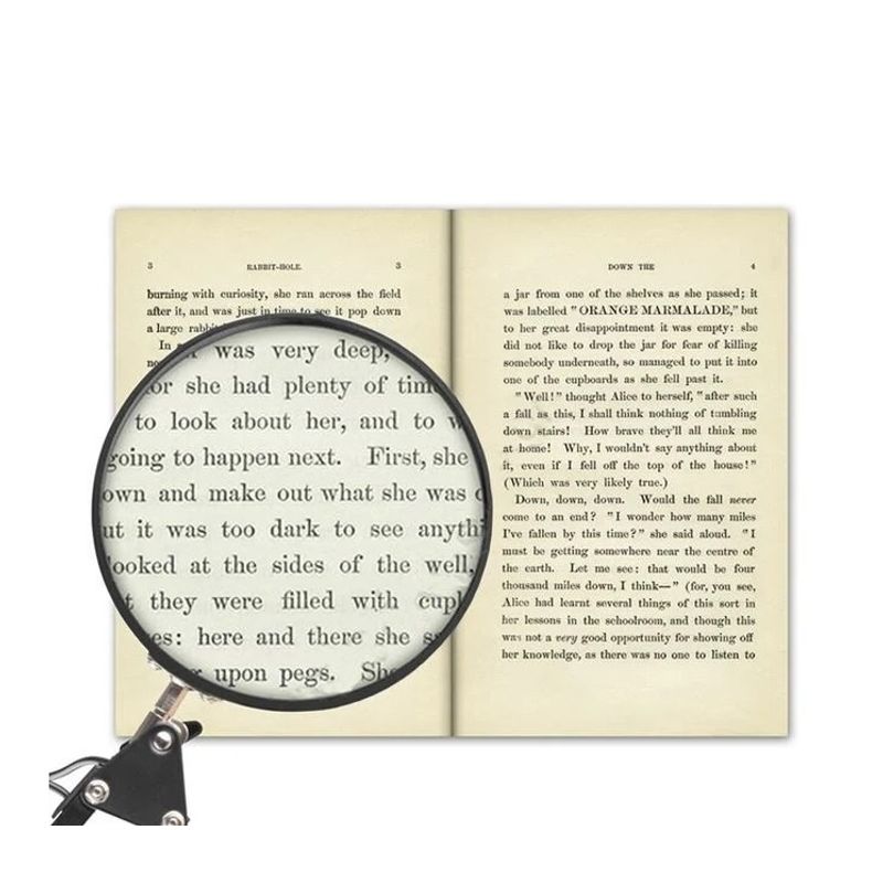 TV, Audio-Video si Foto - Optica, astronomie si metrologie - Optica si astronomie - Lupe si instrumente optice - Lupa de Masa cu LED si Brat Reglabil, 3.5x Marire, 31cm, negru - Infinity.ro