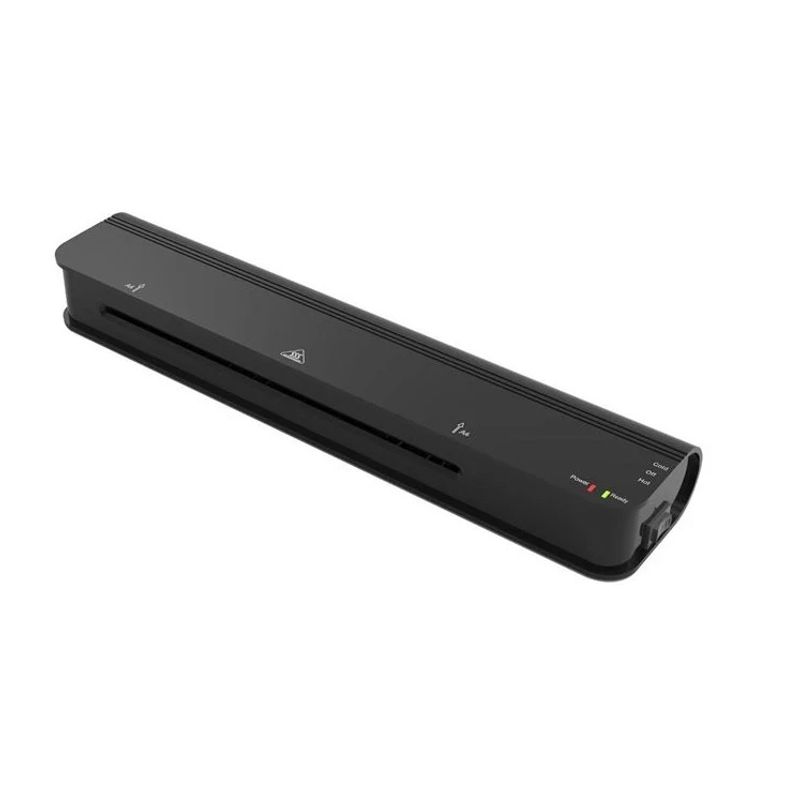 Carti si Birotica - Birotica - Aparatura de birou - Laminatoare si accesorii - Aparat de Laminat A4, cald si rece, 43×6×9.5 cm, alb/negru - Infinity.ro