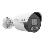 Casa si Gradina - Electrice - Smart Home - Camere de supraveghere - Camera IP 4MP, Lumina alba si Smart IR 30M, lentila 2.8mm, Audio bidirectional, IP67, PoE - UNV IPC2124LE-ADF28KMC-WL - Infinity.ro