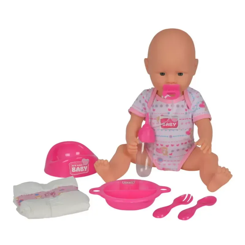 Jucarii, Copii si Bebe - Jucarii si jocuri - Papusi si accesorii - Papusi - Bebelus cu functii si accesorii, Simba - Infinity.ro