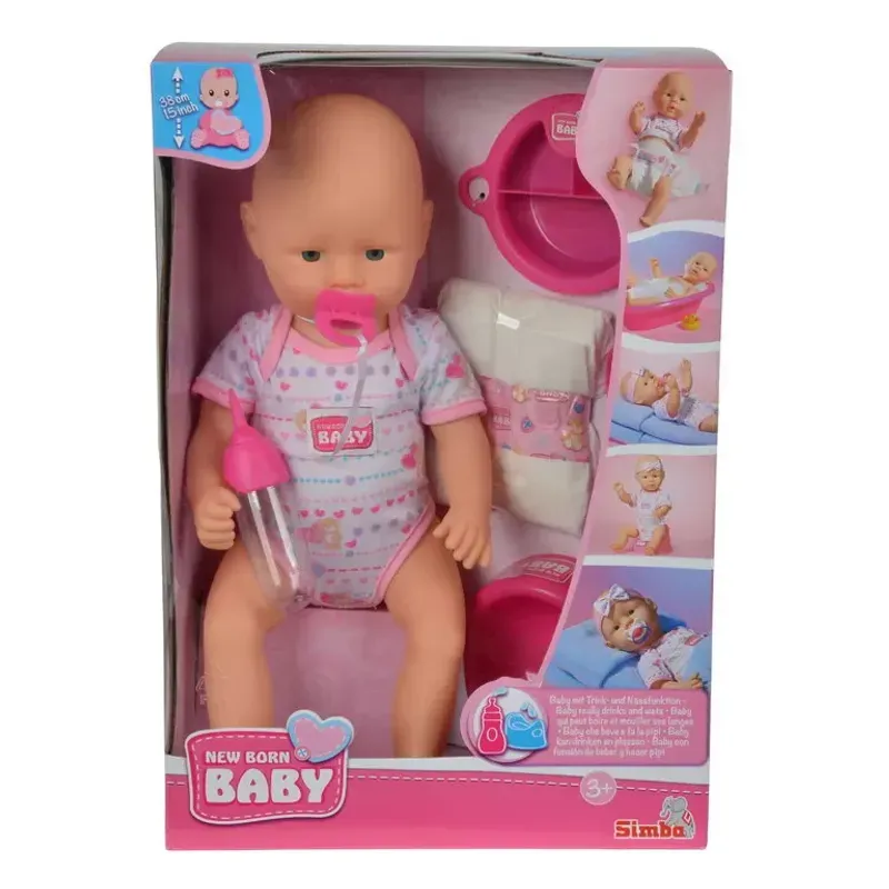 Jucarii, Copii si Bebe - Jucarii si jocuri - Papusi si accesorii - Papusi - Bebelus cu functii si accesorii, Simba - Infinity.ro