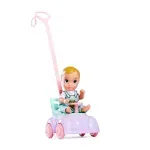 Jucarii, Copii si Bebe - Jucarii si jocuri - Papusi si accesorii - Papusi - Papusa Steffi cu masinuta premergator si bebe - Infinity.ro