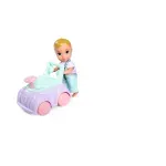 Jucarii, Copii si Bebe - Jucarii si jocuri - Papusi si accesorii - Papusi - Papusa Steffi cu masinuta premergator si bebe - Infinity.ro