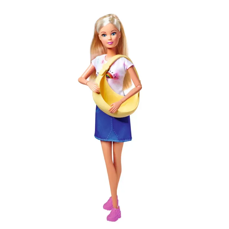 Jucarii, Copii si Bebe - Jucarii si jocuri - Papusi si accesorii - Papusi - Steffi Love Papusa Steffi cu Port Bebe - Infinity.ro