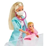 Jucarii, Copii si Bebe - Jucarii si jocuri - Papusi si accesorii - Papusi - Set Papusa si accesorii Steffi Love Baby Doctor - Infinity.ro