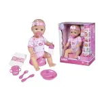 Jucarii, Copii si Bebe - Jucarii si jocuri - Papusi si accesorii - Papusi - New Born Baby Set Bebelus Roz - Infinity.ro