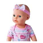 Jucarii, Copii si Bebe - Jucarii si jocuri - Papusi si accesorii - Papusi - New Born Baby Set Bebelus Roz - Infinity.ro