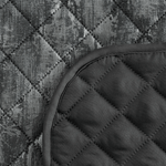 Casa si Gradina - Textile si covoare - Pături și cuverturi - Cuverturi - Cuvertura de pat din catifea PREMIUM BLINK 3, 170 x 210 cm, gri - Infinity.ro