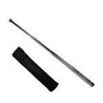 Sport si Outdoor - Sporturi de contact - Produse autoaparare - Set baston telescopic din otel si spray paralizant , 110 ml, argintiu, 77 cm, 4 sectiuni , husa inclusa - Infinity.ro