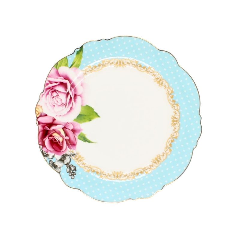 Casa si Gradina - Bucatarie si vesela - Vesela si tacamuri - Farfurii si boluri - Farfurie din portelan, Hoff Interieur, 20,5 cm, colectia La Rose - Infinity.ro