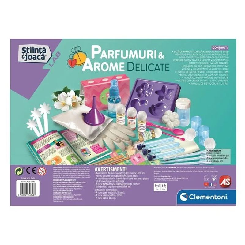 Jucarii, Copii si Bebe - Jucarii si jocuri - Jucarii de rol - Frumusete, bijuterii si accesorii fetite - Set Creativ pentru Parfumuri si Arome Delicate - Infinity.ro