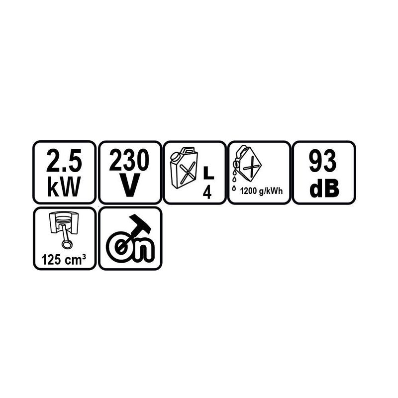 Casa si Gradina - Electrice - Generatoare electrice - Generator pe benzina 4 timpi, Inverter, Raider RD-GG10, putere 2.5 kW, 230V - Infinity.ro