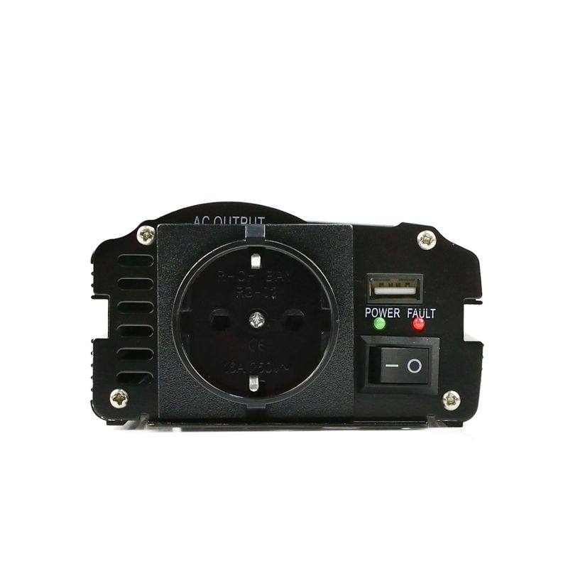 Auto si Moto - Reparatii si depanare - Invertoare auto - Convertor de tensiune 24V-230V/800-1600W, Geko G17007 - Infinity.ro