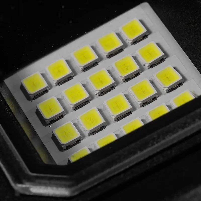 Casa si Gradina - Corpuri si surse de iluminat - Iluminat exterior - Lampi solare - Lampa solara stradala, 640 LED-uri 1600W, baterie 6000mAh, cu telecomanda, 74cm, negru - Infinity.ro