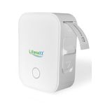 PC, gaming si accesorii - Imprimante, scanere & consumabile - Imprimante - Imprimante termice - Imprimanta portabila de etichete Lifenaxx LX-048, Bluetooth, termica, fara toner, 1200 mAh, alb - Infinity.ro