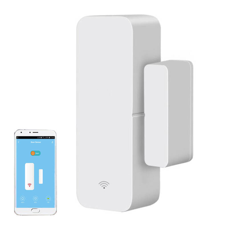 Casa si Gradina - Electrice - Smart Home - Centrale si module smart home - Senzor de fereastra/usa Wireless Gosund S2, Smart, notificari, Aplicatie mobila, Asistent vocal, alb - Infinity.ro