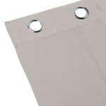 Casa si Gradina - Textile si covoare - Perdele si draperii - Draperii - Draperie decorativa, tip blackout - nu lasa lumina sa treaca, cu inele, 140x260 cm, gri - Infinity.ro
