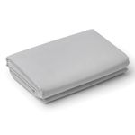 Casa si Gradina - Textile si covoare - Lenjerii de pat - Cearceafuri de pat - Cearceaf cu elastic pentru pat dublu, din bumbac, 160x200cm+28cm, gri - Infinity.ro