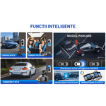 Auto si Moto - Electronice auto - Camere auto si DVR - Camera Auto Tripla de bord Full HD 1080P, WIFI, G-Senzor Reglabil, Aplicatie Pe Telefon, Night Vision, Loop Recording - Infinity.ro
