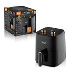 Electronice si Electrocasnice - Electrocasnice bucatarie - Aparate de gatit & desert - Friteuze - Friteuza cu aer cald Air Fryer, RAF R5237, 1300 W, 3 L, 12 programe, 25x20x28 cm, Negru - Infinity.ro