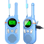 Jucarii, Copii si Bebe - Jucarii si jocuri - Jucarii & jocuri educative - Jucarii interactive - Set 2 statii Walkie Talkie pentru copii, cu Raza Lunga de Actiune, functia Vox, Varsta Recomandata +3 ani, Sunet clar - Infinity.ro