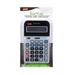 Carti si Birotica - Birotica - Aparatura de birou - Calculatoare de birou - Calculator 12 Cifre, Virgula Zecimala Flotanta, 1 baterie inclusa, argintiu - Infinity.ro